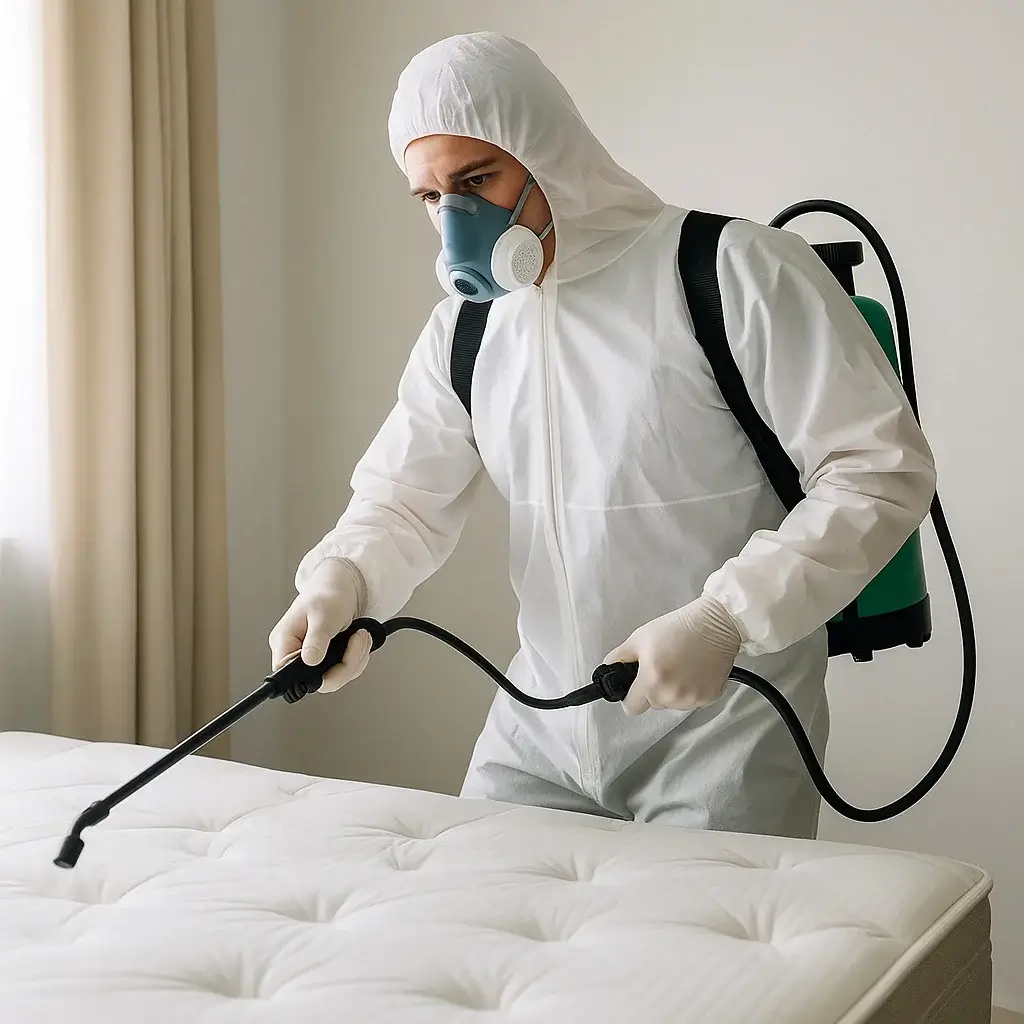 Bettwanzen beseitigen durch schädlingsbekämpfung blaumann